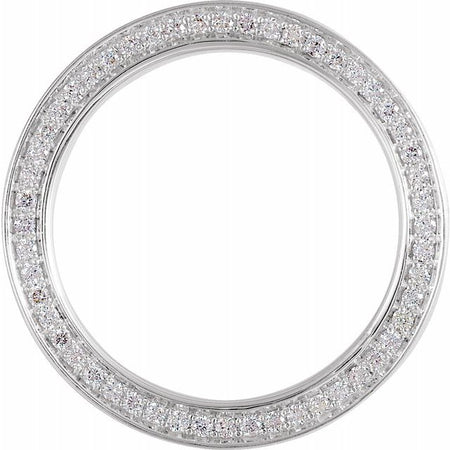 Diamond Edge Satin Finish Band - 6 mm