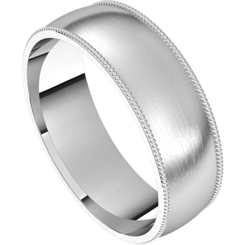 Milgrain Band -  6 mm