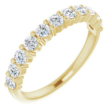 Load image into Gallery viewer, Classic Diamond Wedding Band in 14K Gold
