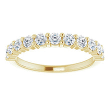 Load image into Gallery viewer, Classic Diamond Wedding Band in 18K Gold
