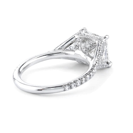 ellie split pave diamond band cathedral setting engagement ring