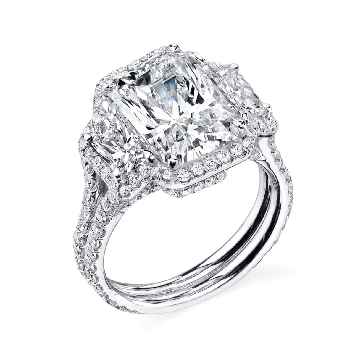 Emerald Cut Engagement Rings – Rothschild Diamond