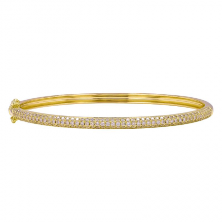 Petite Pavé Bangle Bracelet