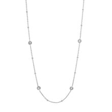 Load image into Gallery viewer, Bead and Bezel Layering Necklace

