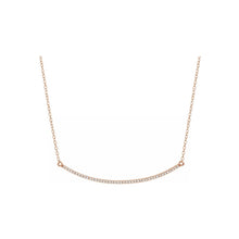 Load image into Gallery viewer, Curved Bar Necklace
