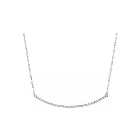 Curved Bar Necklace