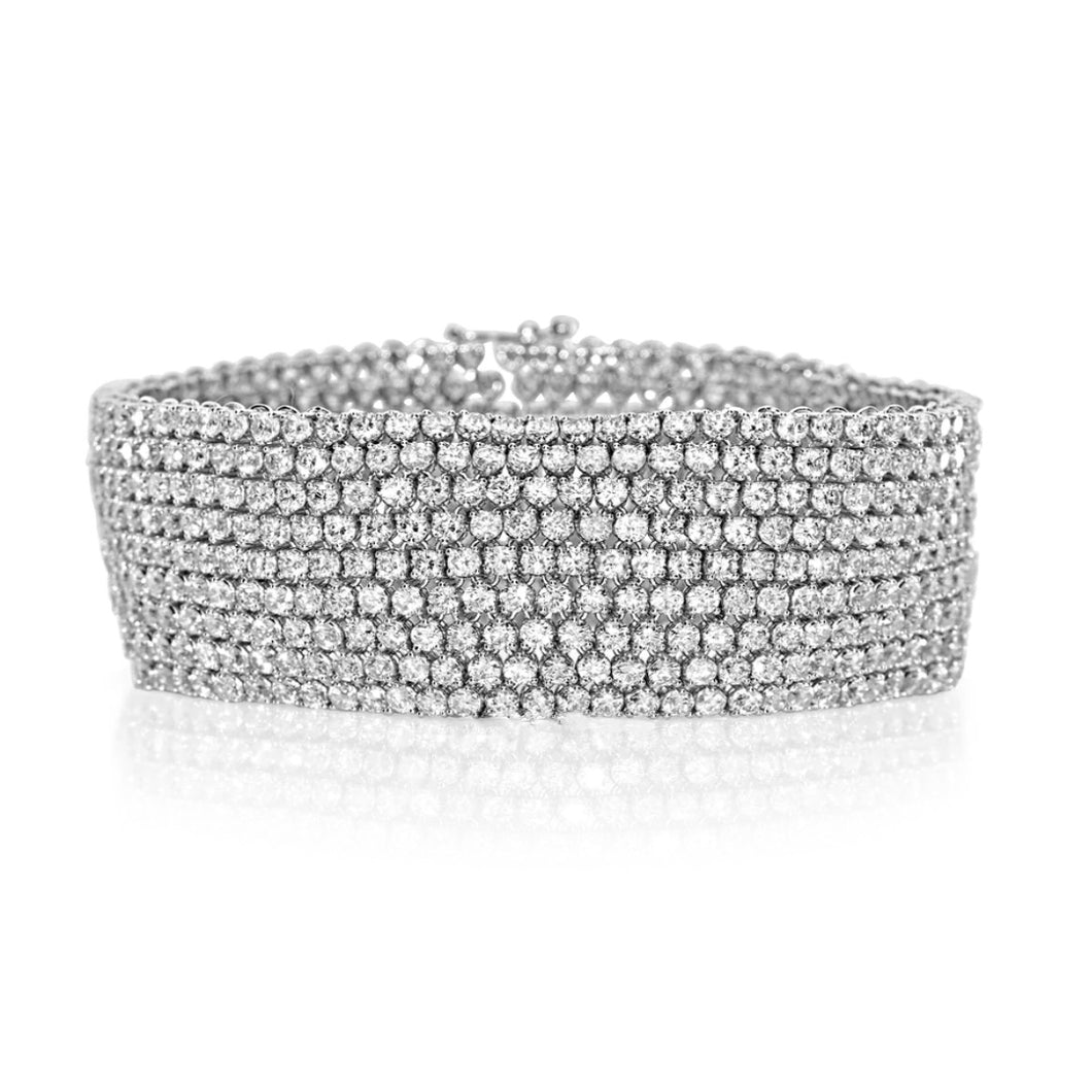 Diamond Chainmail Bracelet