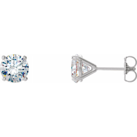 Classic Round Diamond Studs