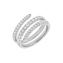 Load image into Gallery viewer, Round Diamond Wrap Ring
