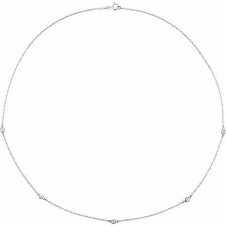 Diamond by the Yard Necklace