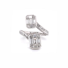 Load image into Gallery viewer, Emerald Illusion Wrap Ring
