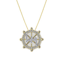 Load image into Gallery viewer, Diamond Pavé WIMOs Necklace in 14K

