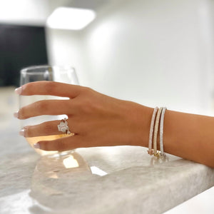 Petite Pavé Bangle Bracelet