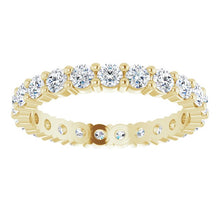 Load image into Gallery viewer, Classic Diamond Eternity Band in 18K
