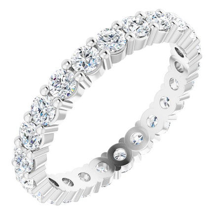 Classic Diamond Eternity Band in 18K