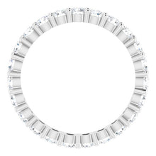 Load image into Gallery viewer, Classic Diamond Eternity Band in Platinum
