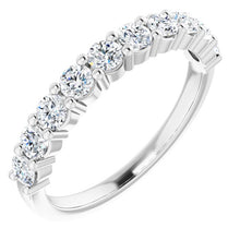 Load image into Gallery viewer, Classic Diamond Wedding Band in Platinum
