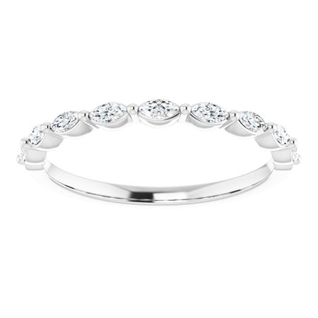 Marquise Stackable Band