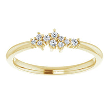 Load image into Gallery viewer, Cluster Stackable Ring
