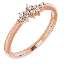 Load image into Gallery viewer, Cluster Stackable Ring
