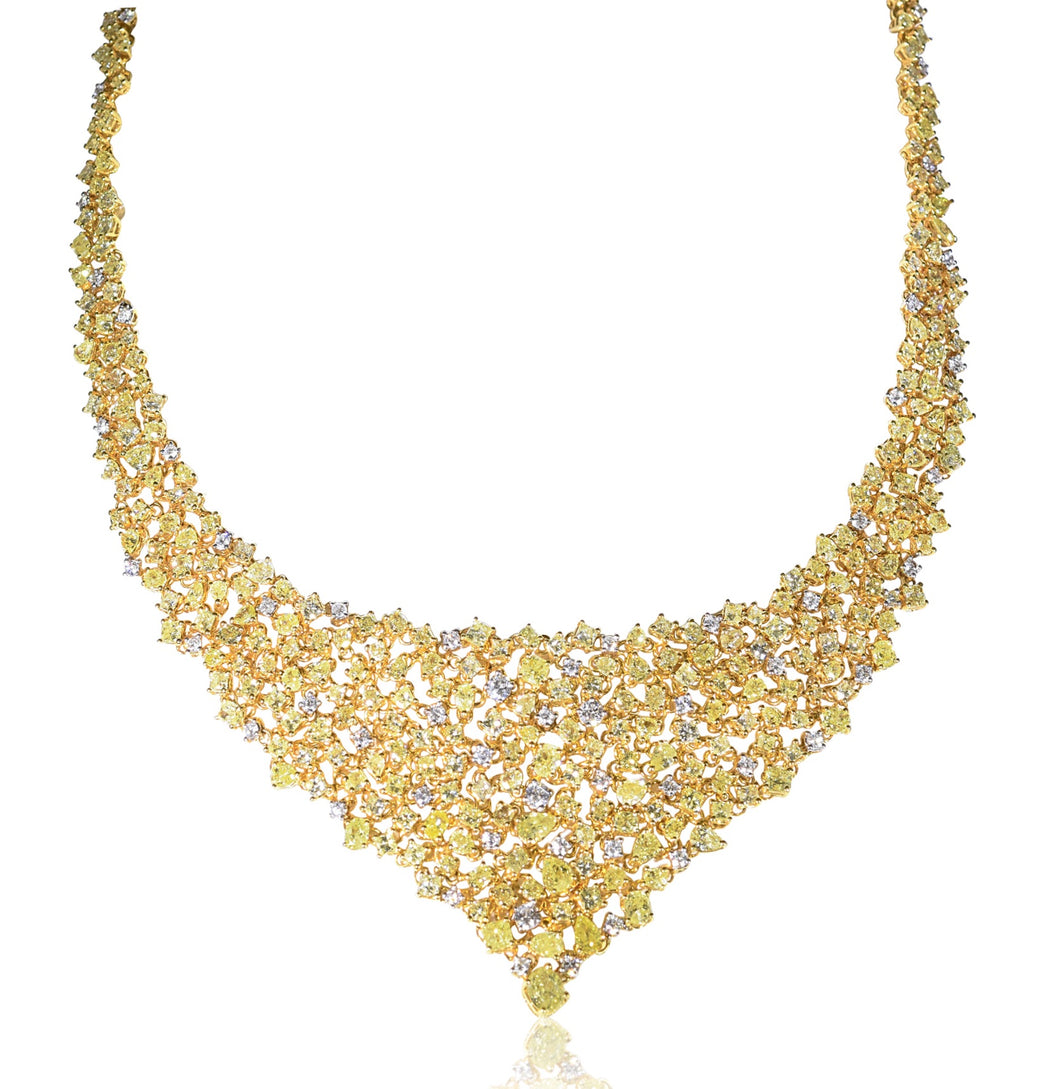Rothschild Fancy Yellow Diamond Necklace – Rothschild Diamond