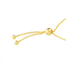 Load image into Gallery viewer, 14k yellow gold baguette diamond bolo bracelet clasp
