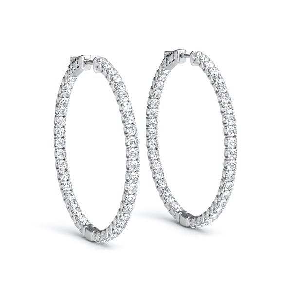 Isadora Eternity Diamond Drop Earrings | Designer Fine Jewelry by Sara  Weinstock