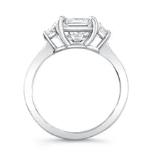 Load image into Gallery viewer, Diane classic band three stone setting engagement ring
