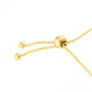 evil eye diamond bezel set bolo bracelet clasp in 14k yellow gold 