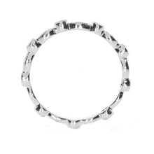 Load image into Gallery viewer, Marquise &amp; Round Milgrain Eternity Band
