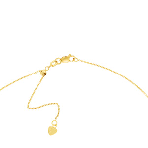 diamond bezel set 14k gold drop horn choker necklace clasp
