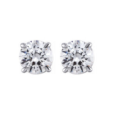 Load image into Gallery viewer, Rothschild Diamond stud earrings white gold
